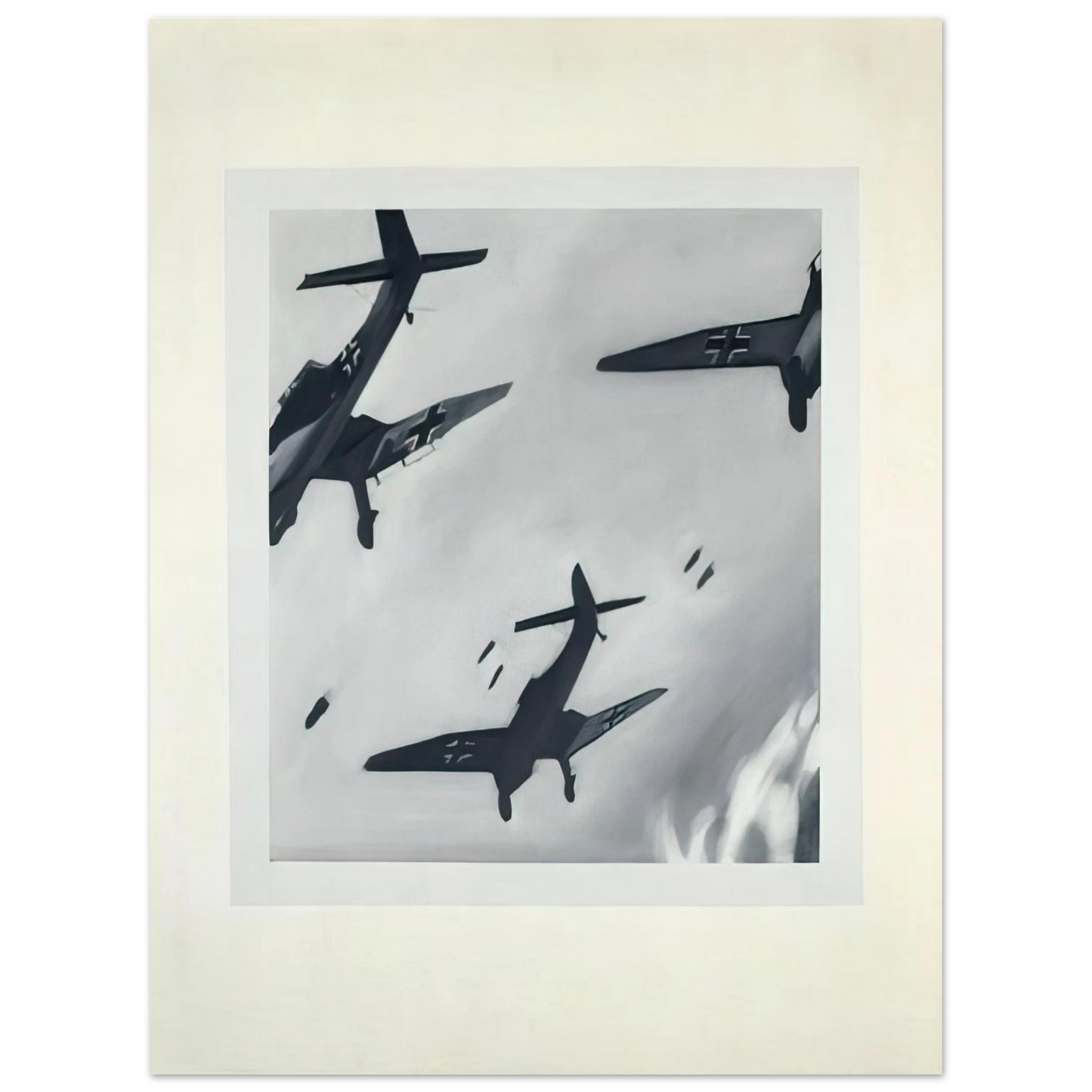 Gerhard Richter - STUKAS 1964 75x100 cm / 30x40inches Fine Art Poster