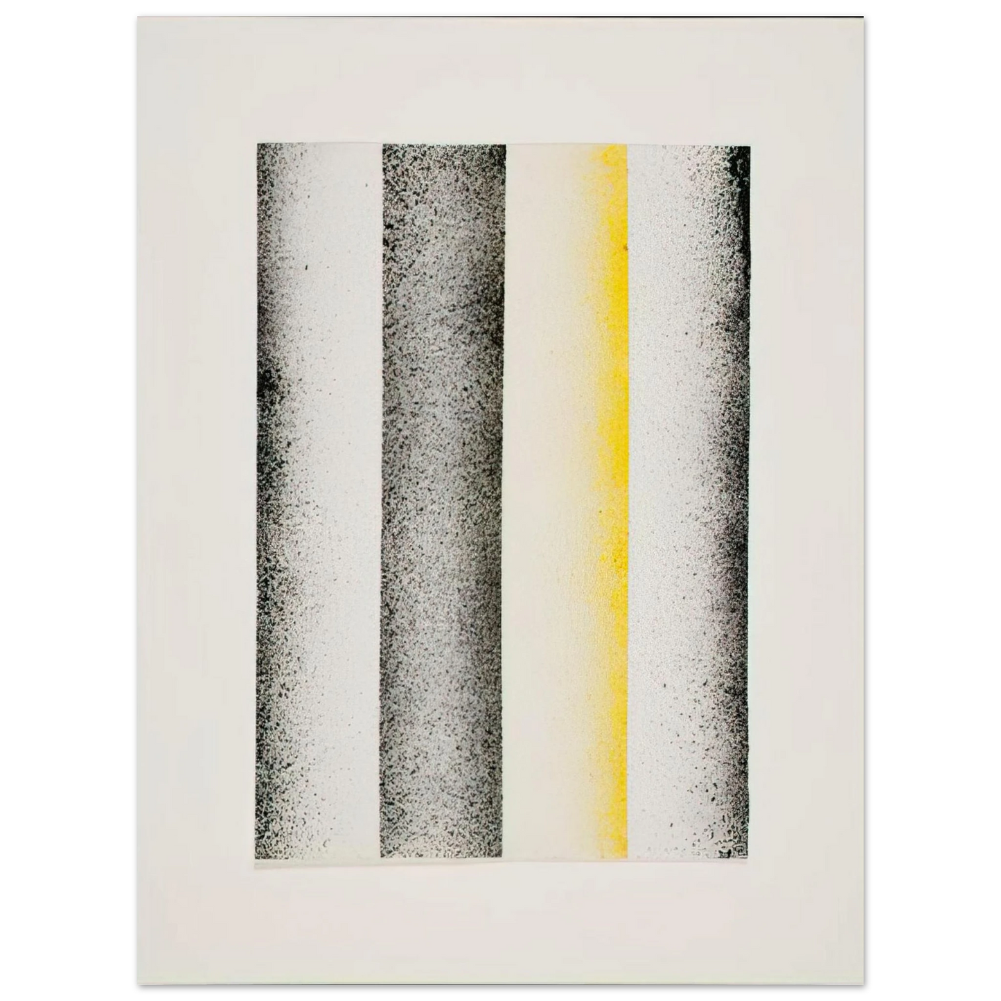 Charlotte Posenenske - Sprayed Picture - 1965 75x100 cm / 30x40inches Fine Art Poster