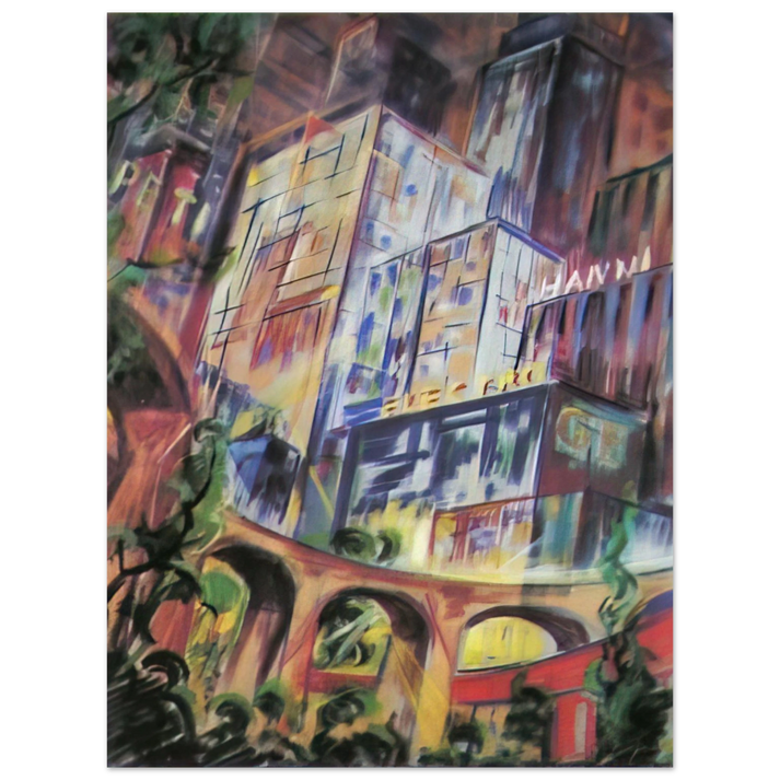 Konrad Zuse - Untitled - Expressionism 75x100 cm / 30x40inches Fine Art Poster