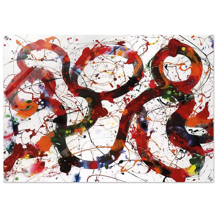 Untitled SFP88-12 - Sam Francis Acrylic Print - 70x100 cm / 28x40″ inches