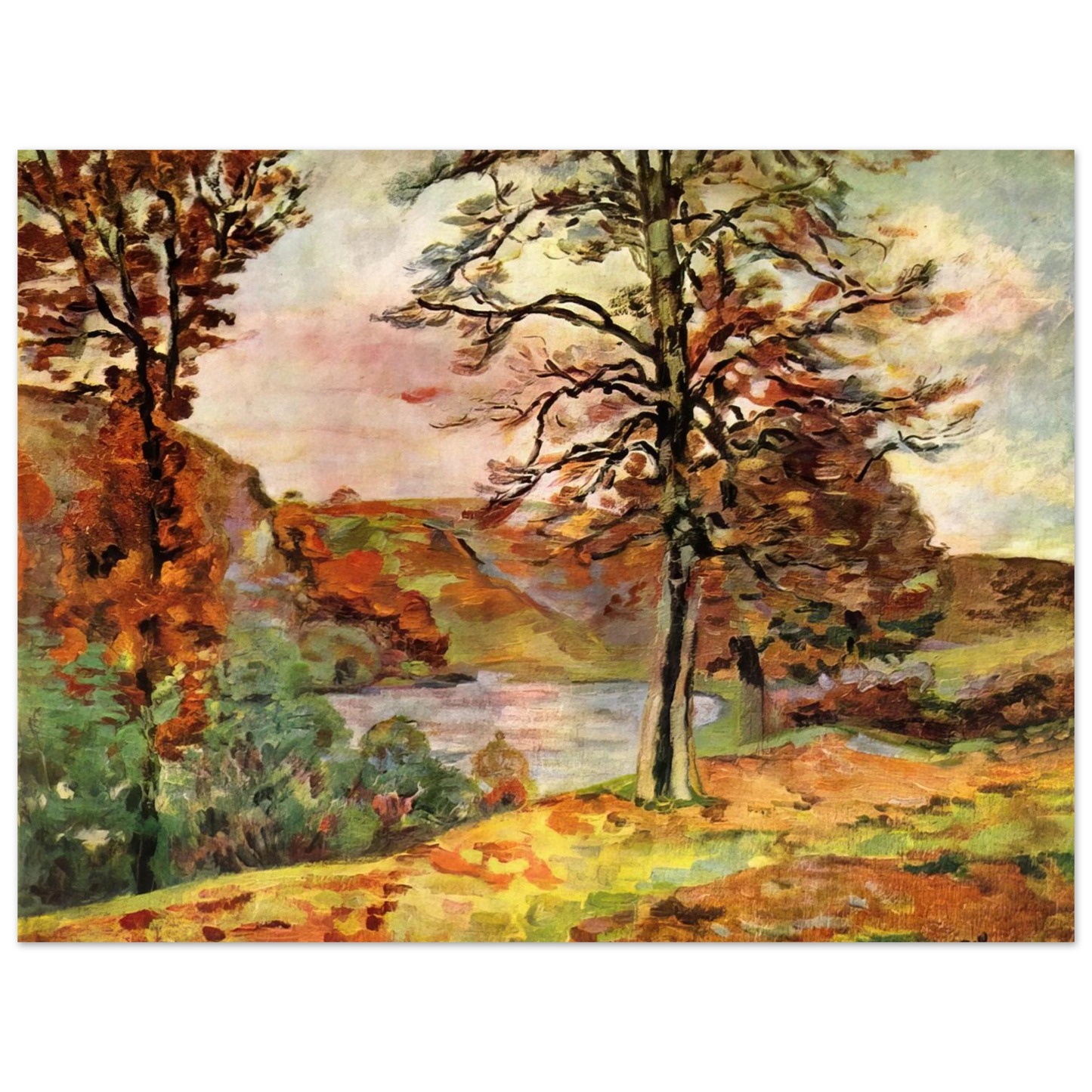 Armand Guillaumin - Landscape - 1870 75x100 cm / 30x40inches Fine Art Poster
