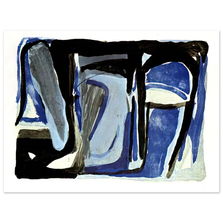 Bram van Velde - Souvenir Duthuit - 1975 75x100 cm / 30x40inches Fine Art Poster