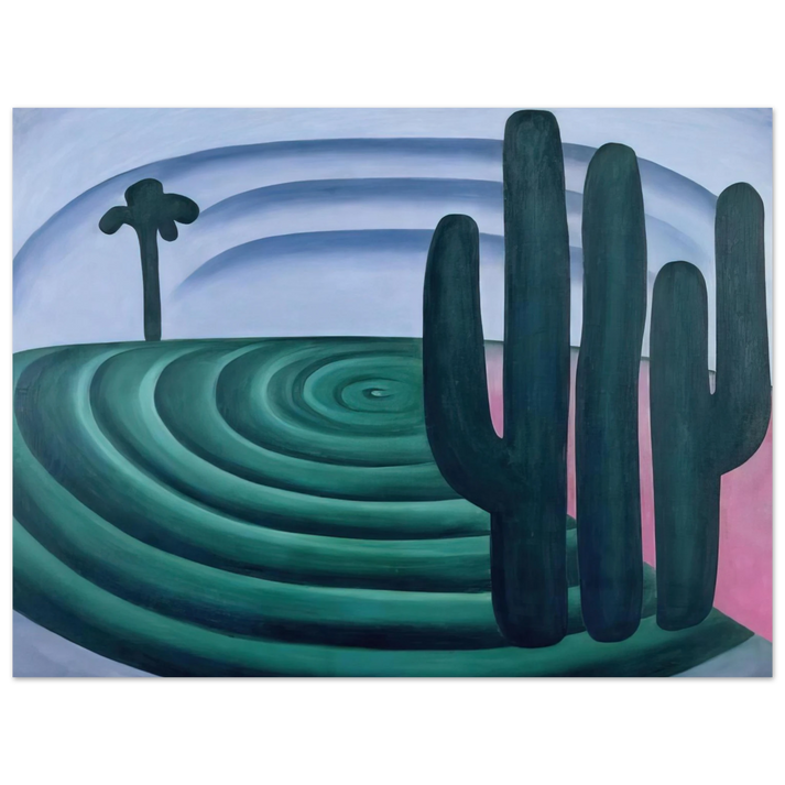Tarsila do Amaral - Distance 75x100 cm / 30x40inches Fine Art Poster