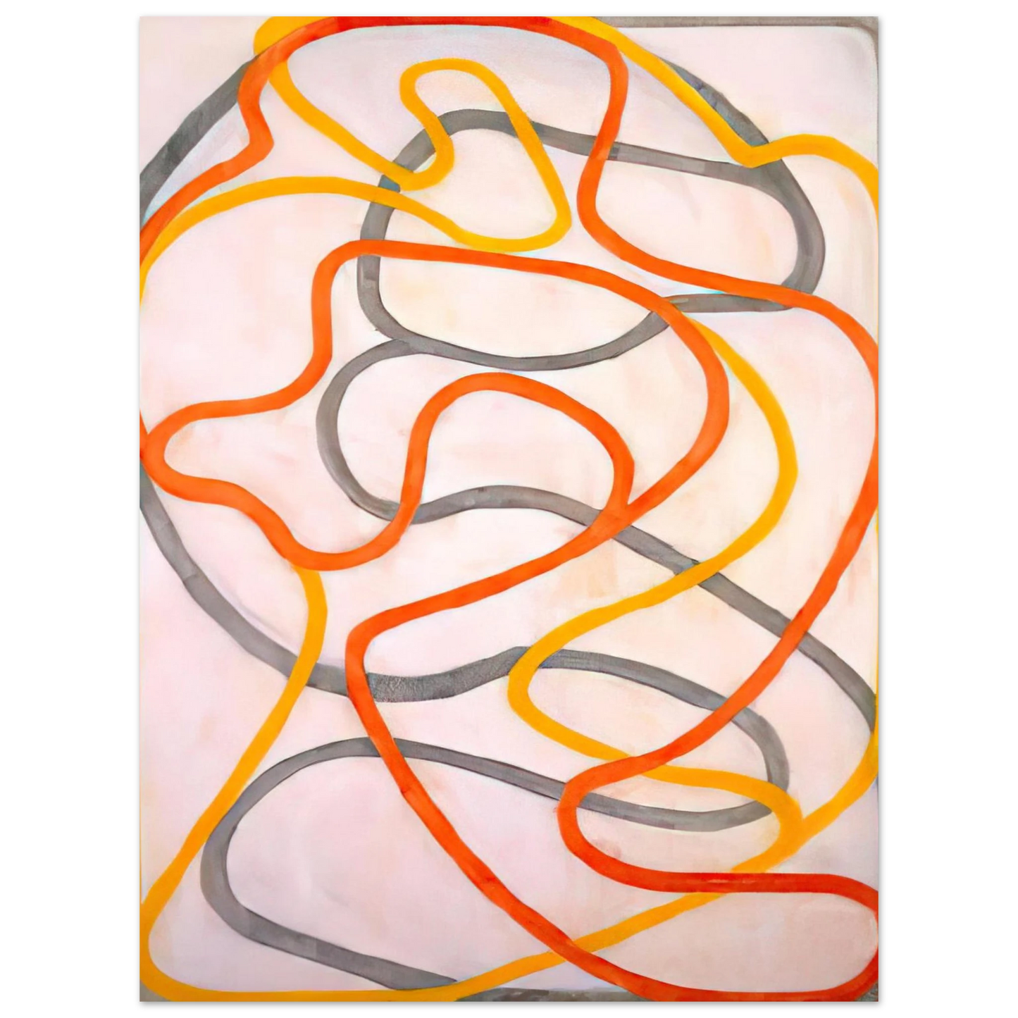 Brice Marden - Attendant 5 - 1999 75x100 cm / 30x40inches Fine Art Poster