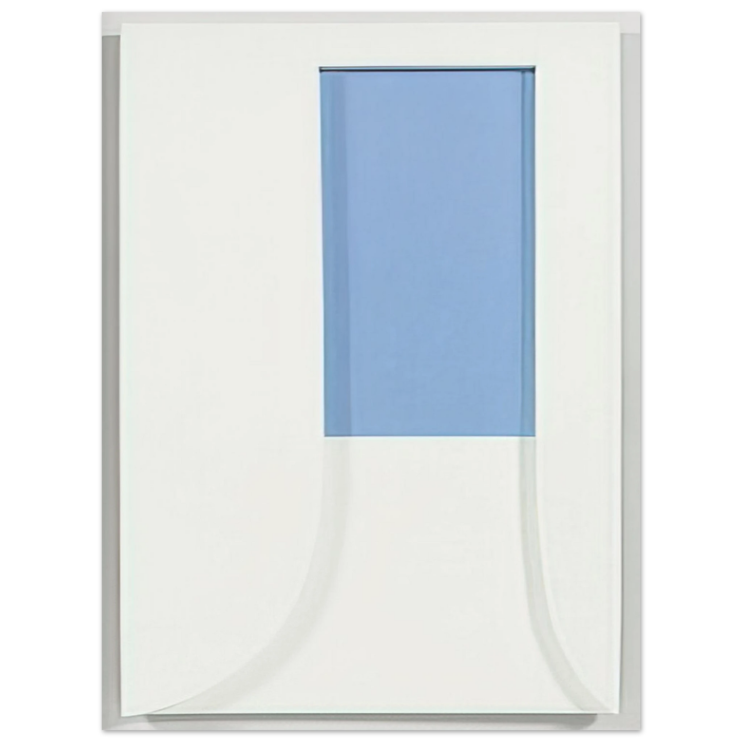 Ellsworth Kelly - Relief with Blue 75x100 cm / 30x40inches Fine Art Poster