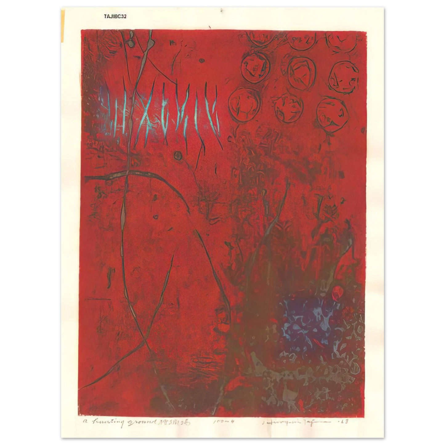 Hiroyuki Tajima - A Hunting Ground - 1968 75x100 cm / 30x40inches Fine Art Poster