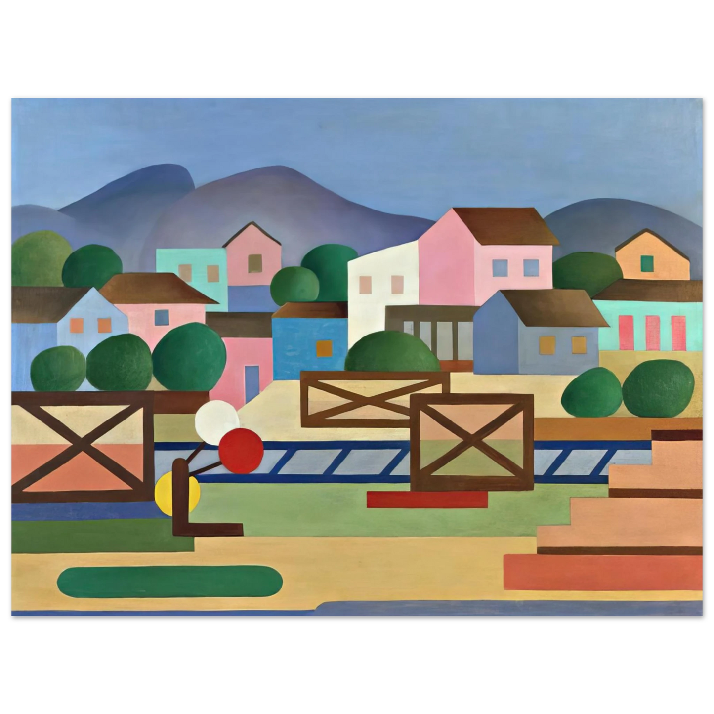 Tarsila do Amaral - Level II Pass 75x100 cm / 30x40inches Fine Art Poster