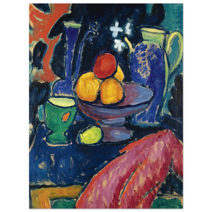Alexej von Jawlensky - STILL LIFE WITH JUG 1913 75x100 cm / 30x40inches Fine Art Poster