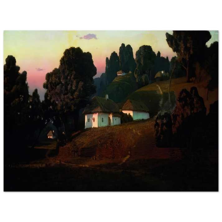 Arkhyp Kuindzhi - Evening in Ukraine 75x100 cm / 30x40inches Fine Art Poster
