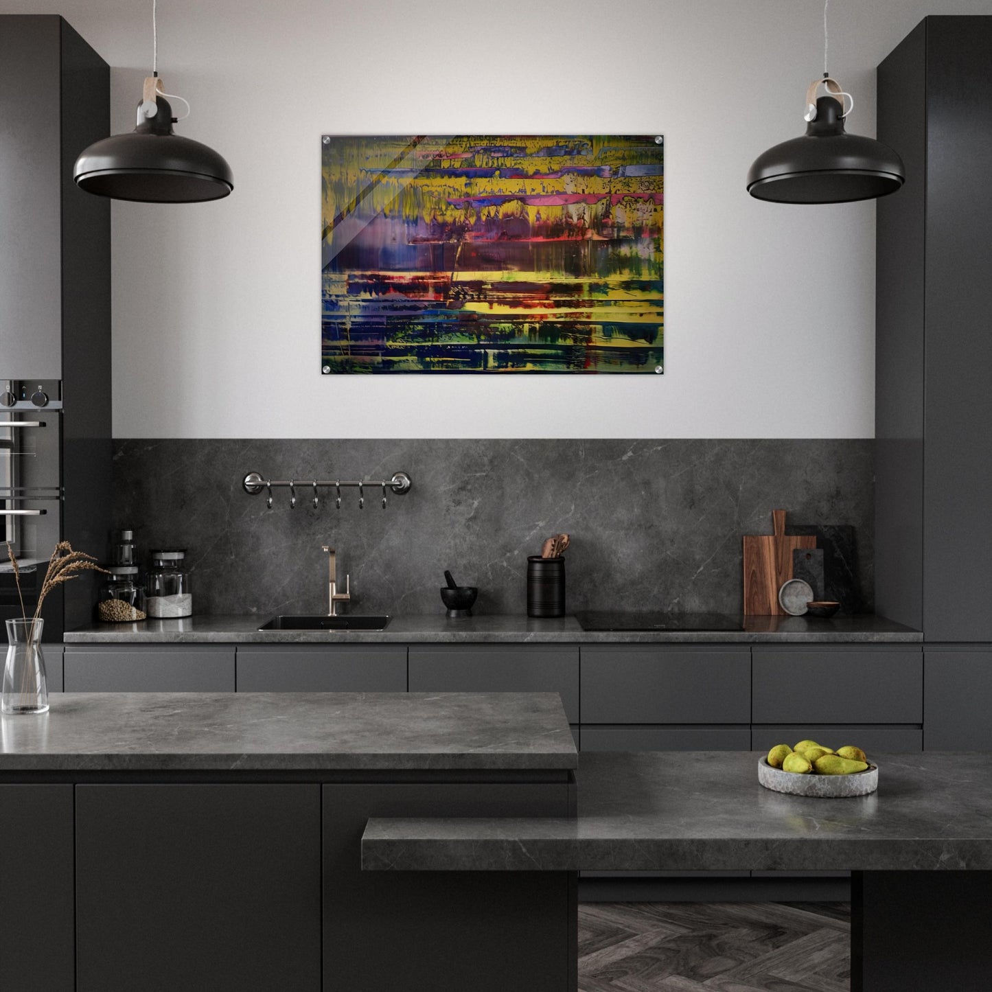 WALLACE BOURNES - Gerhard Richter Acrylic Print - 70x100 cm / 28x40″ inches