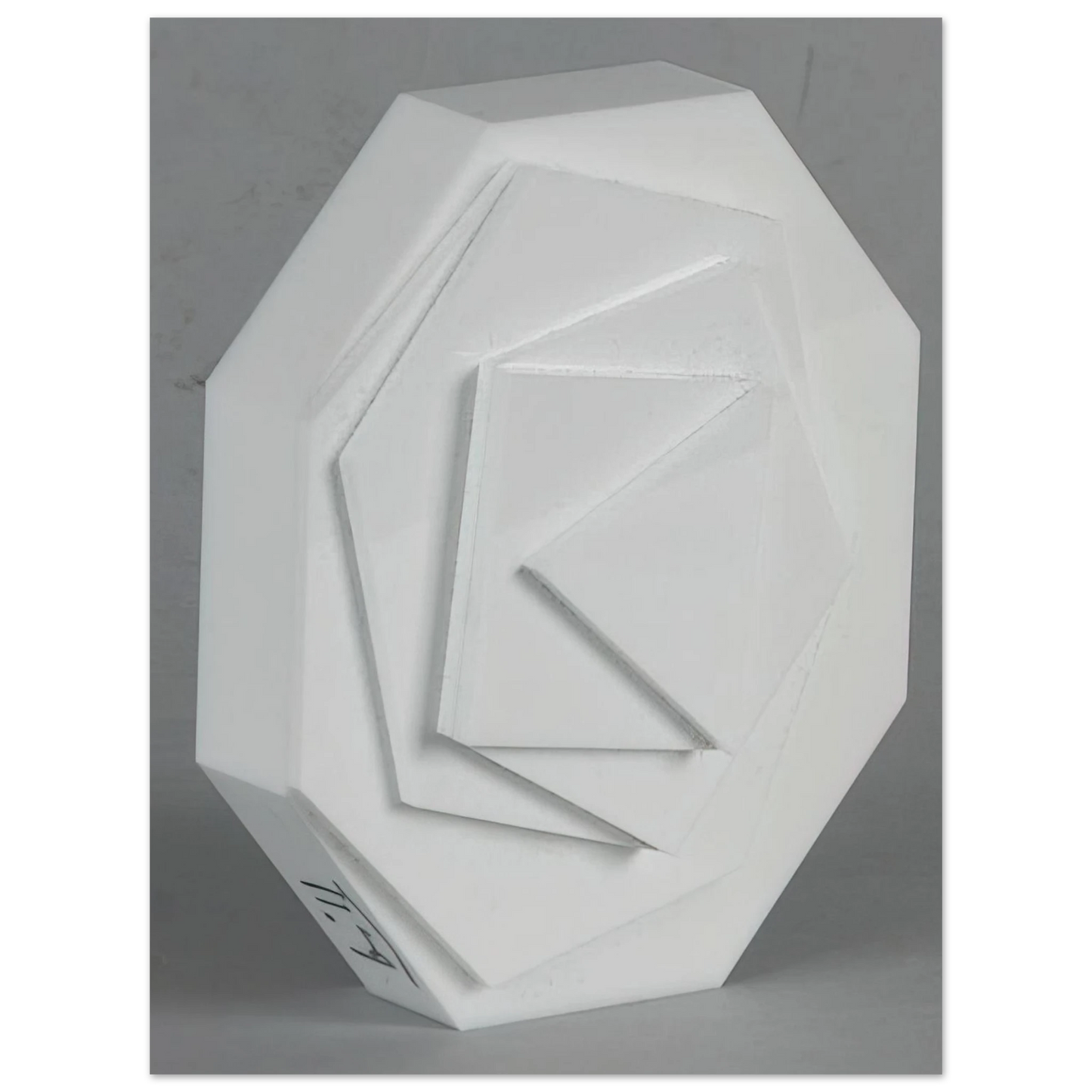 Max Bill - 3-8 Eck - Concretism 75x100 cm / 30x40inches Fine Art Poster