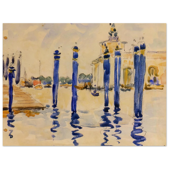 Henri-Edmond Cross - La Donana, Venice 75x100 cm / 30x40inches Fine Art Poster