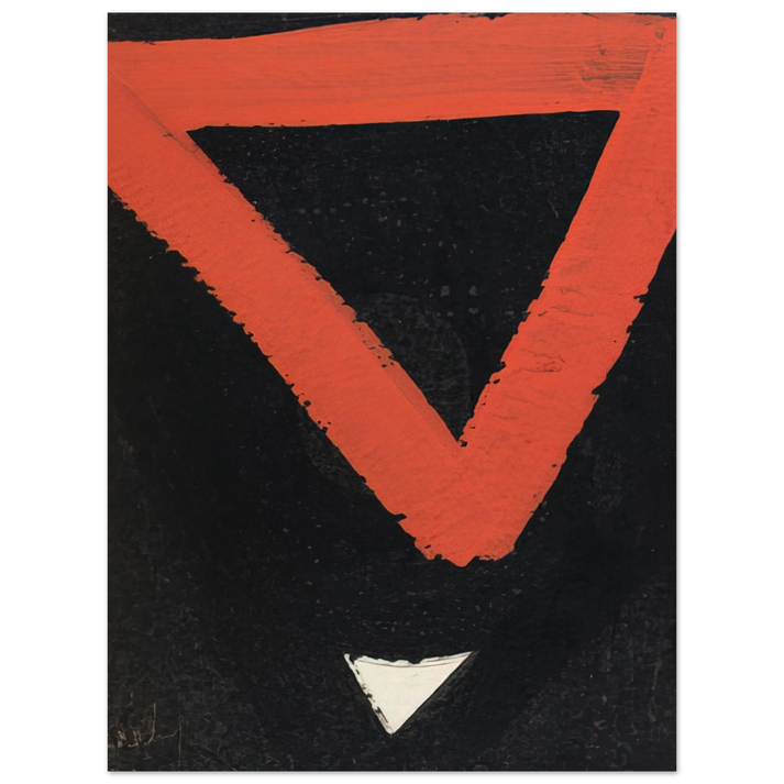 Agnes Martin - Untitled #6 75x100 cm / 30x40inches Fine Art Poster