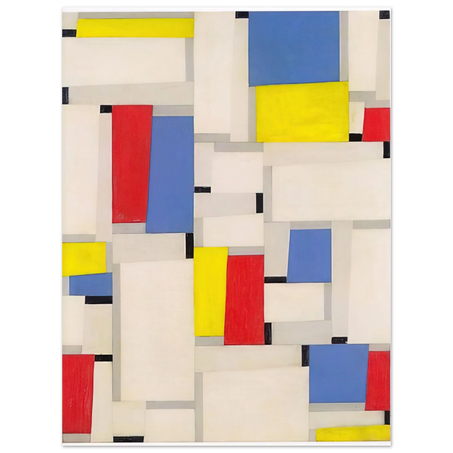 Fritz Glarner - Relational Painting - 1951 75x100 cm / 30x40inches Fine Art Poster