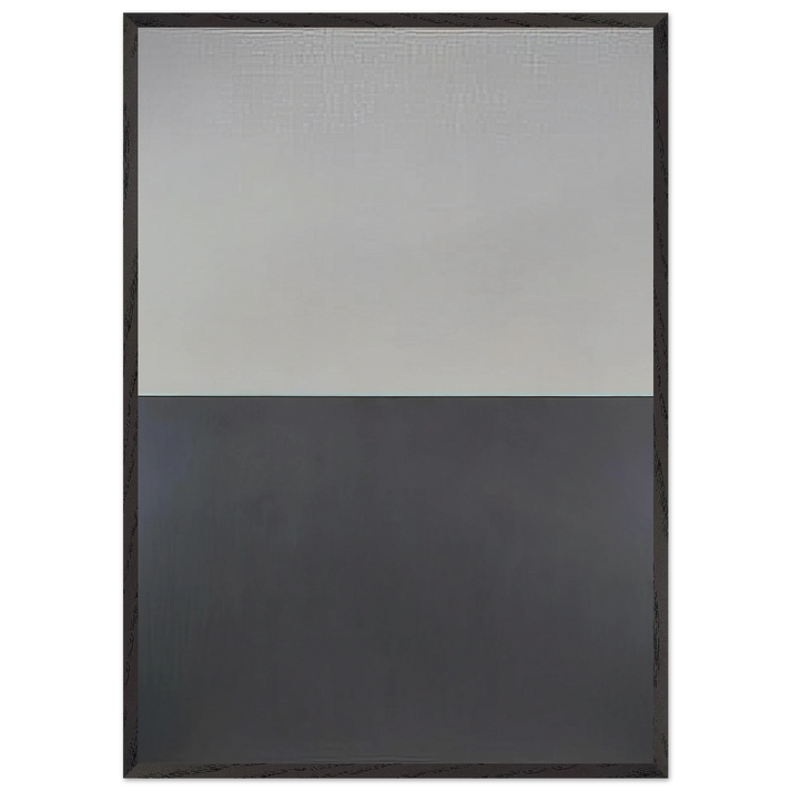 Sea Painting I - 1974 - Brice Marden 70x100 cm / 28x40 inches Framed Art Print – Black Wooden Frame