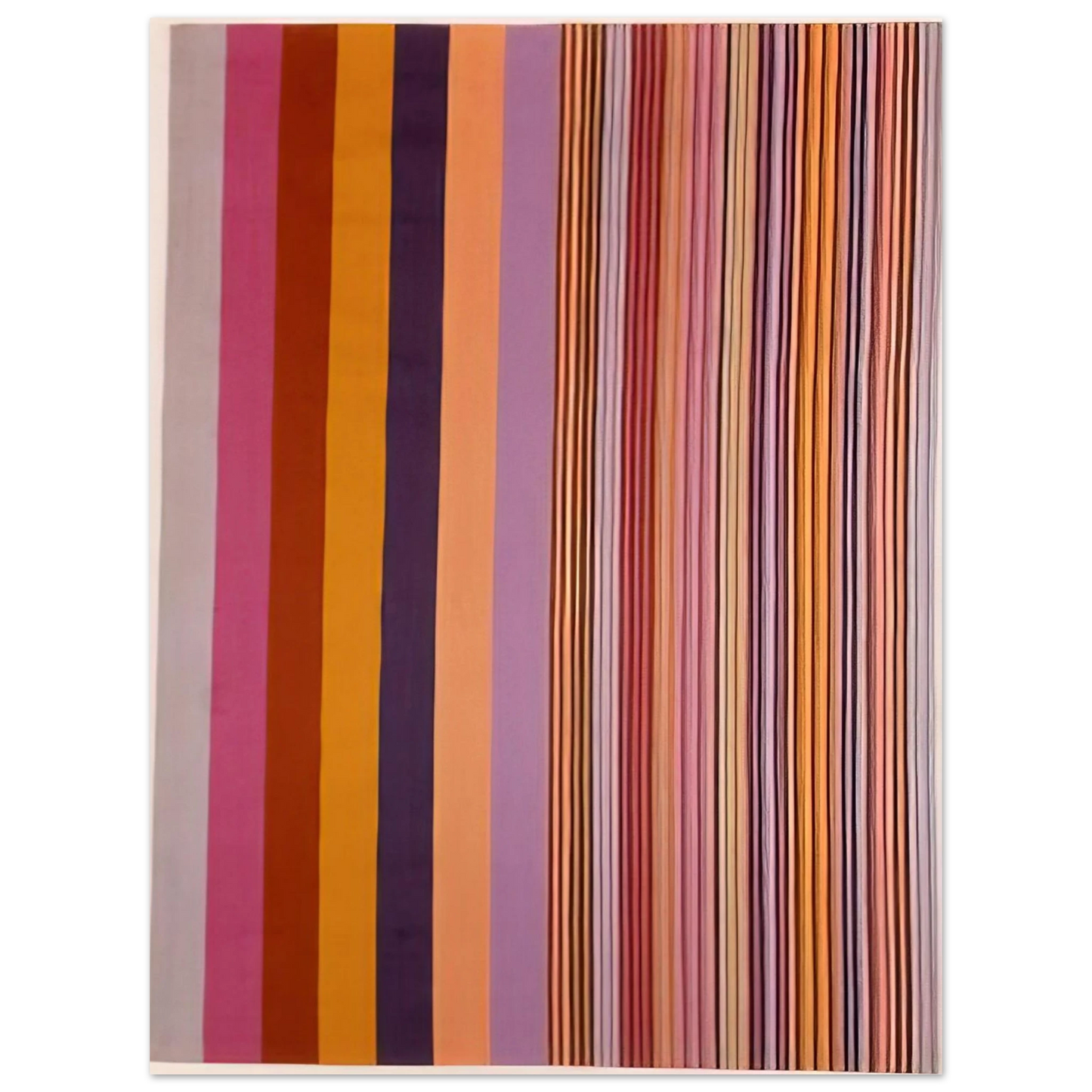 Gene Davis - Lincoln Center - 1971 75x100 cm / 30x40inches Fine Art Poster