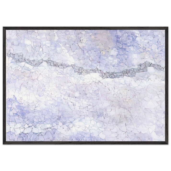 Rimrock - 1960 - Jimmy Ernst 70x100 cm / 28x40 inches Framed Art Print – Black Wooden Frame