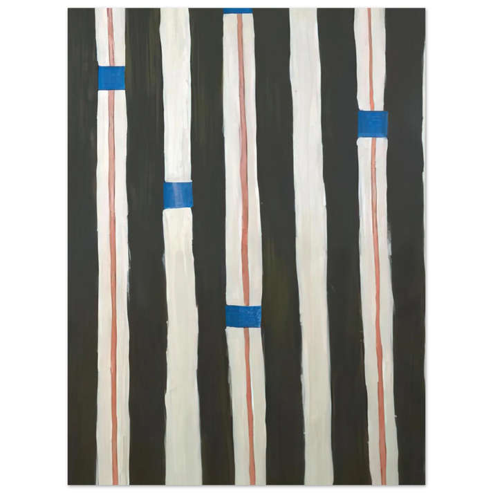 Betty Parsons - Totem Materia - Abstract Expressionism 75x100 cm / 30x40inches Fine Art Poster