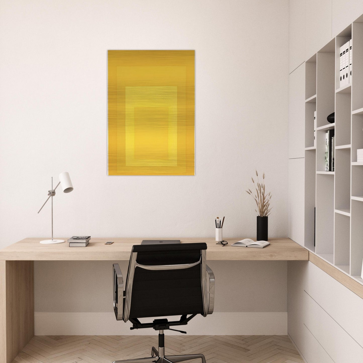 HOMAGE TO THE SQUARE 1964 - Josef Albers Brushed Aluminum Print - 70x100 cm / 28x40 inches | Josef Albers Aluminum Print | Josef Albers Prints