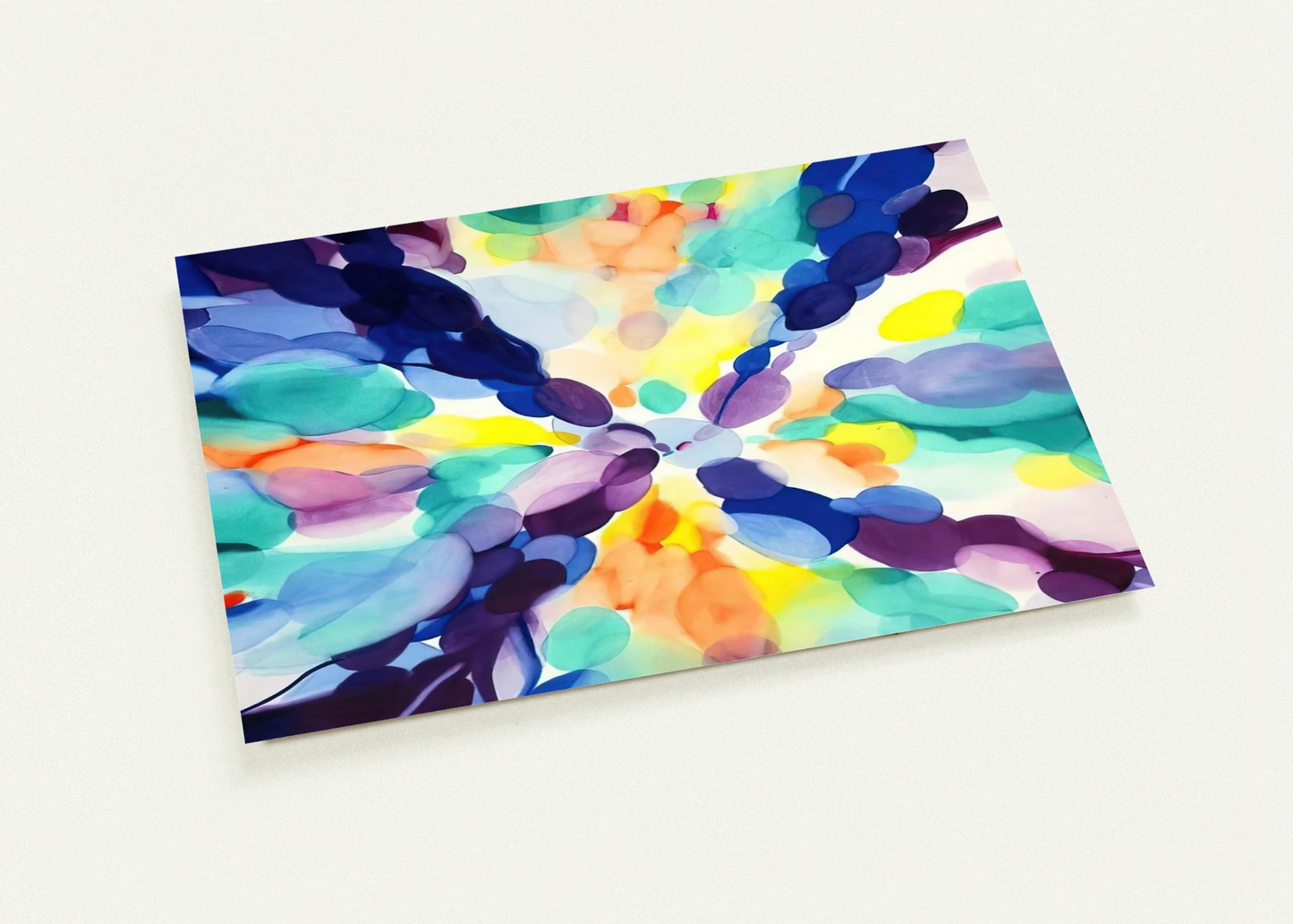 Lavender High By Alice Baber Pack of 10 Post Cards | Alice Baber Post Cards | A6 (10.5 x 14.8 cm) - 4.1 x 5.8 inches
