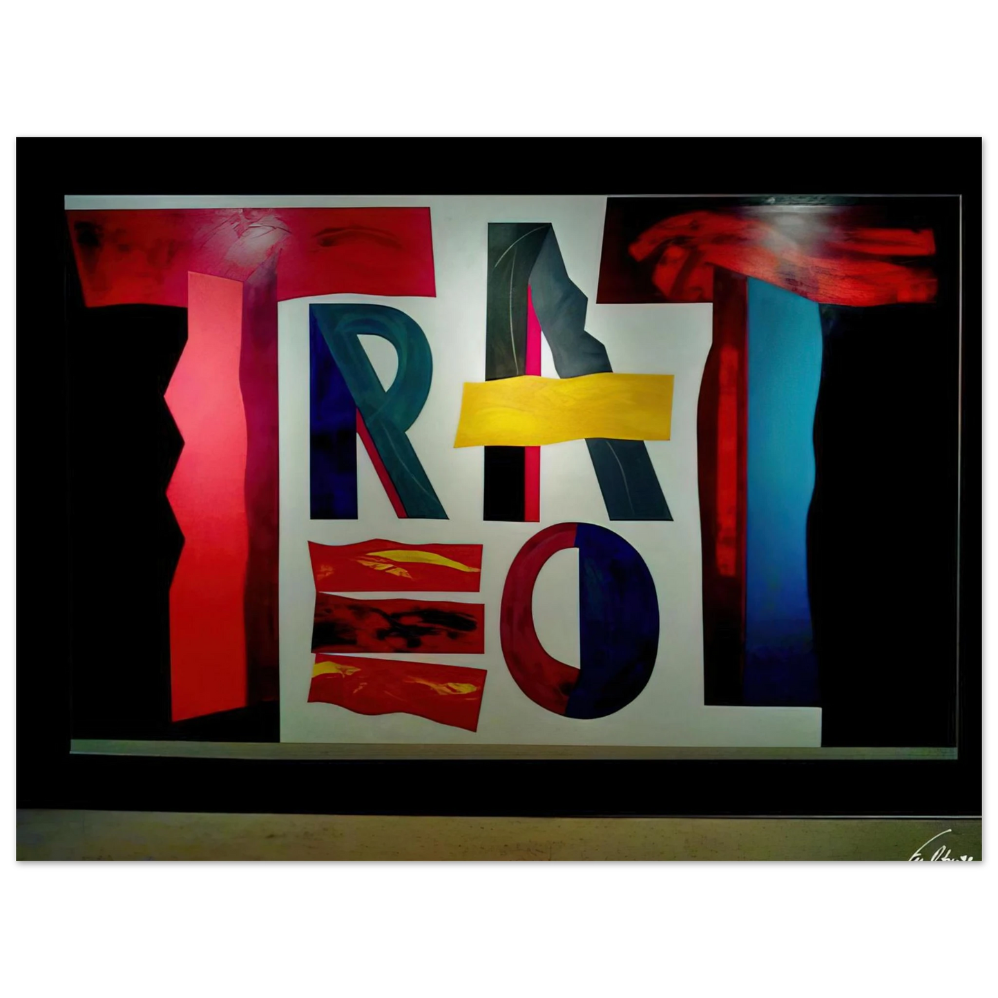 Joao Vieira - O Teatro - 2009 75x100 cm / 30x40inches Fine Art Poster