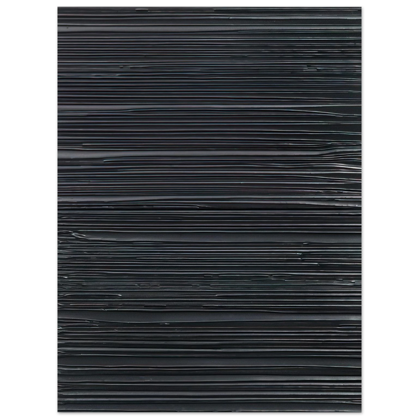 Pierre Soulages - Peinture 103 x 81 cm, 18 Mars 2004 - 2004 75x100 cm / 30x40inches Fine Art Poster