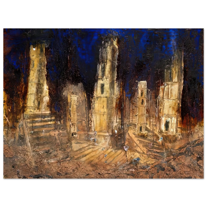 Anselm Kiefer - WALHALLA 2016 75x100 cm / 30x40inches Fine Art Poster