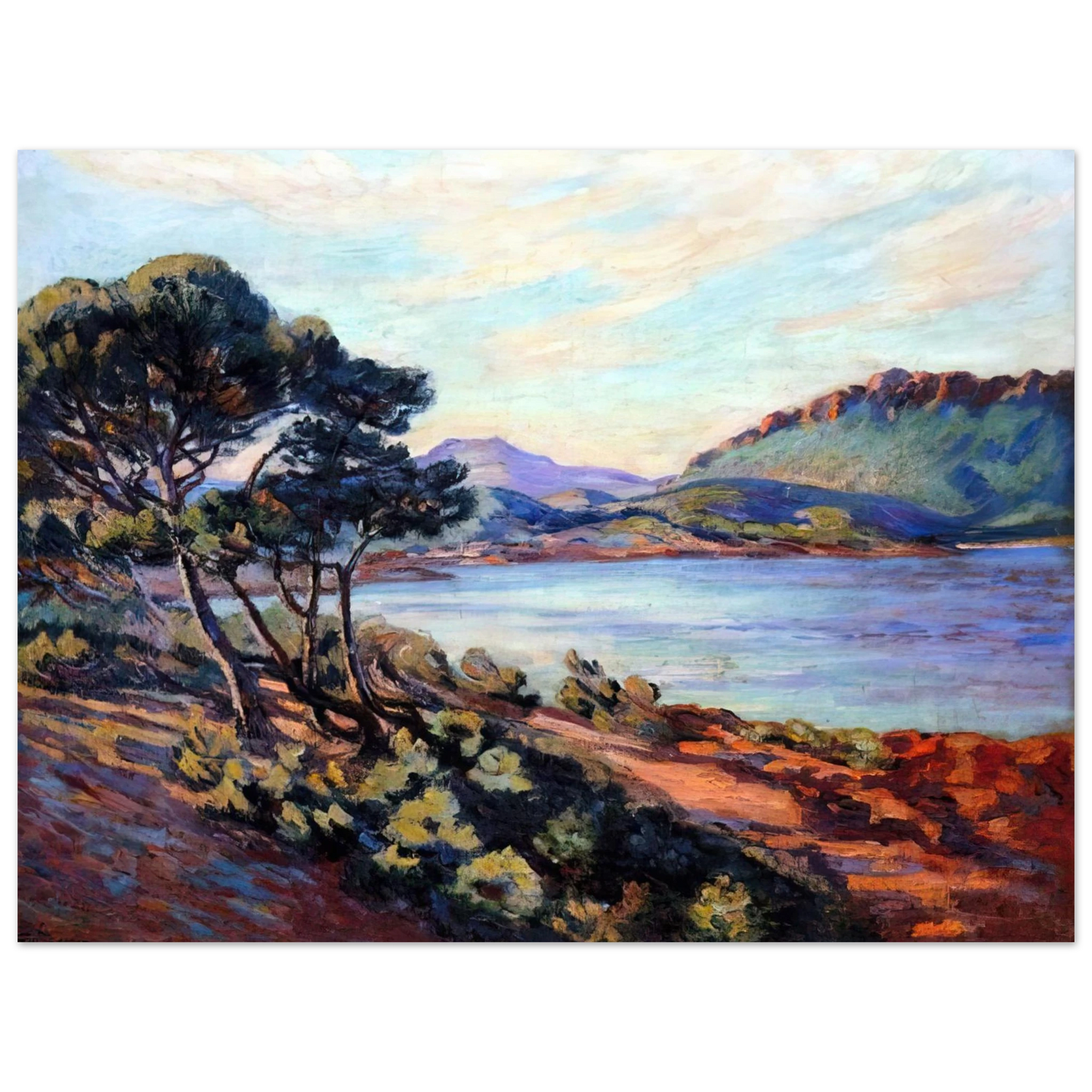 Armand Guillaumin - Agay Bay - 1910 75x100 cm / 30x40inches Fine Art Poster