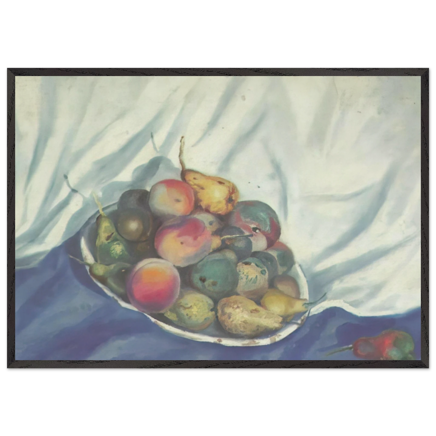 STILL LIFE 1 N2 - Salvador Dali 70x100 cm / 28x40 inches Framed Art Print – Black Wooden Frame