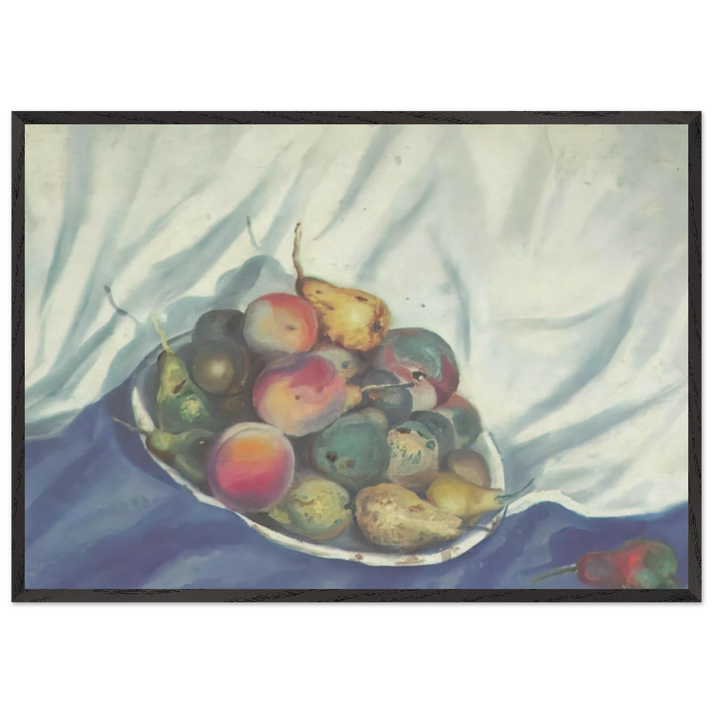 STILL LIFE 1 N2 - Salvador Dali 70x100 cm / 28x40 inches Framed Art Print – Black Wooden Frame