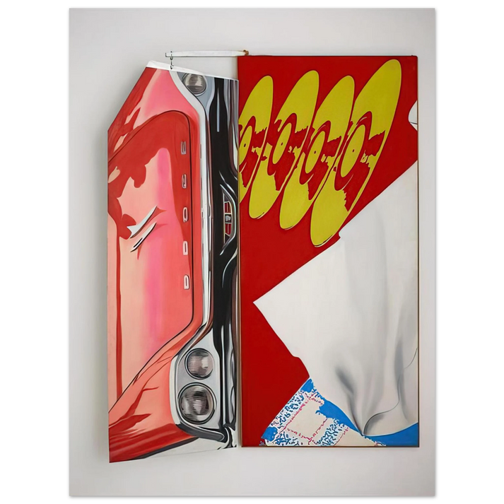 James Rosenquist - Disks 75x100 cm / 30x40inches Fine Art Poster