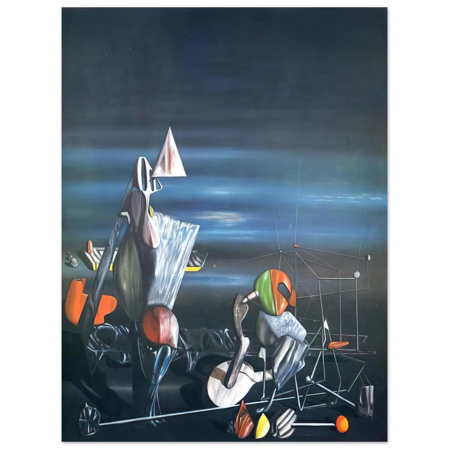 Yves Tanguy - Slowly Toward The North 75x100 cm / 30x40inches Fine Art Poster