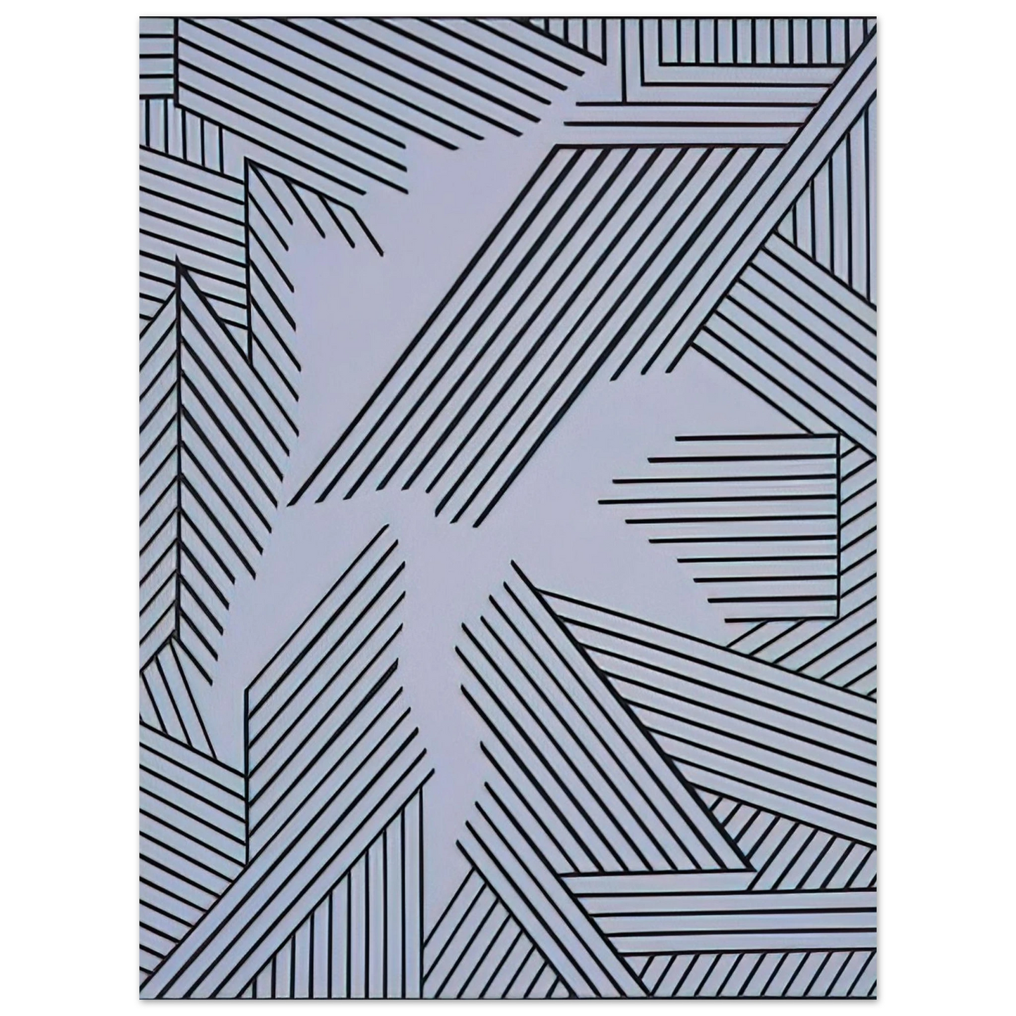 Nicholas Krushenick - Untitled - 1998 75x100 cm / 30x40inches Fine Art Poster