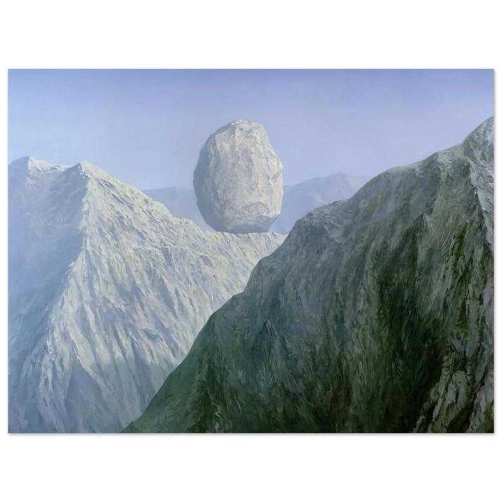 Rene Magritte - THE GLASS KEY 1959 75x100 cm / 30x40inches Fine Art Poster