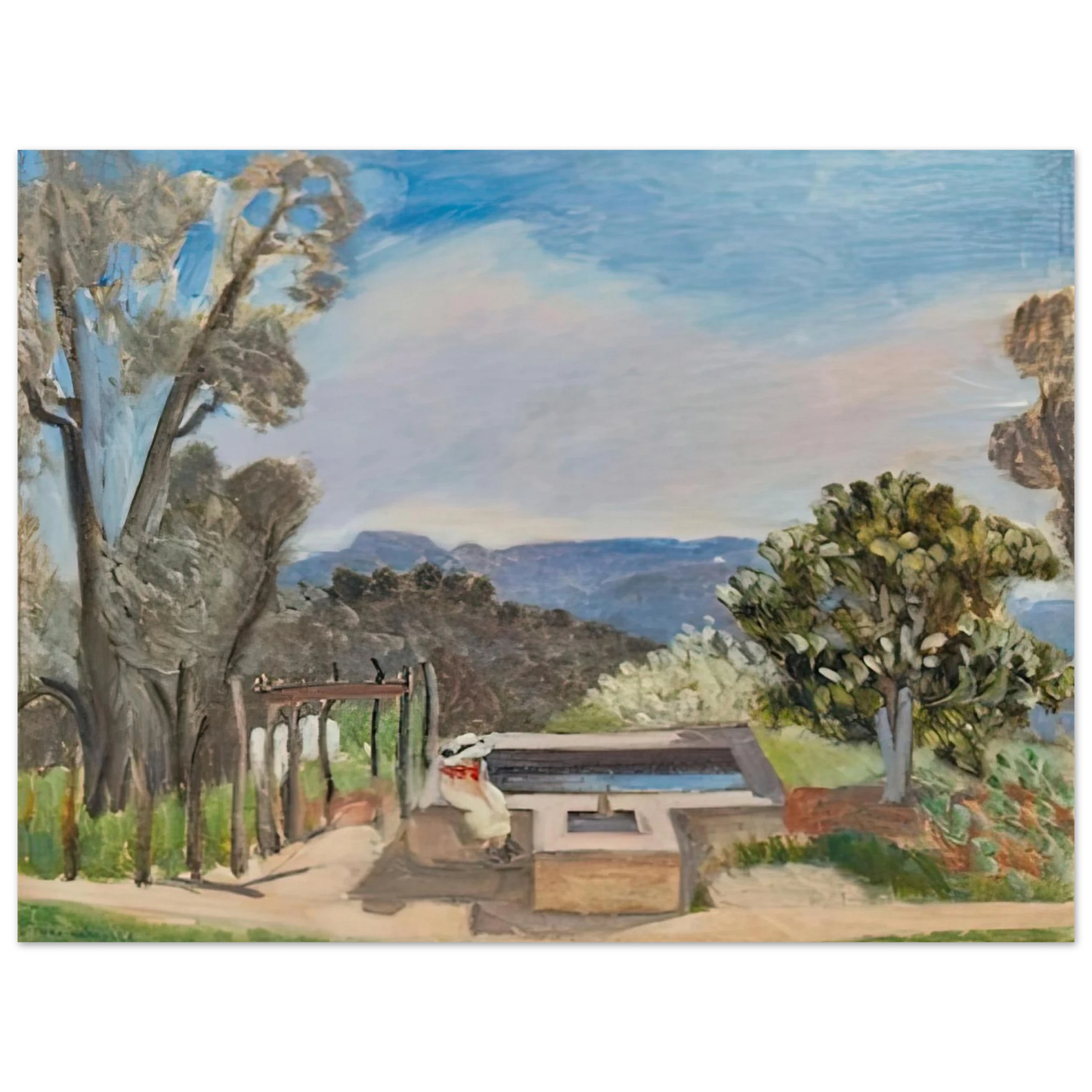 Henri Matisse - LE VIVIER PAYSAGE DE PROVENCE 1923 75x100 cm / 30x40inches Fine Art Poster