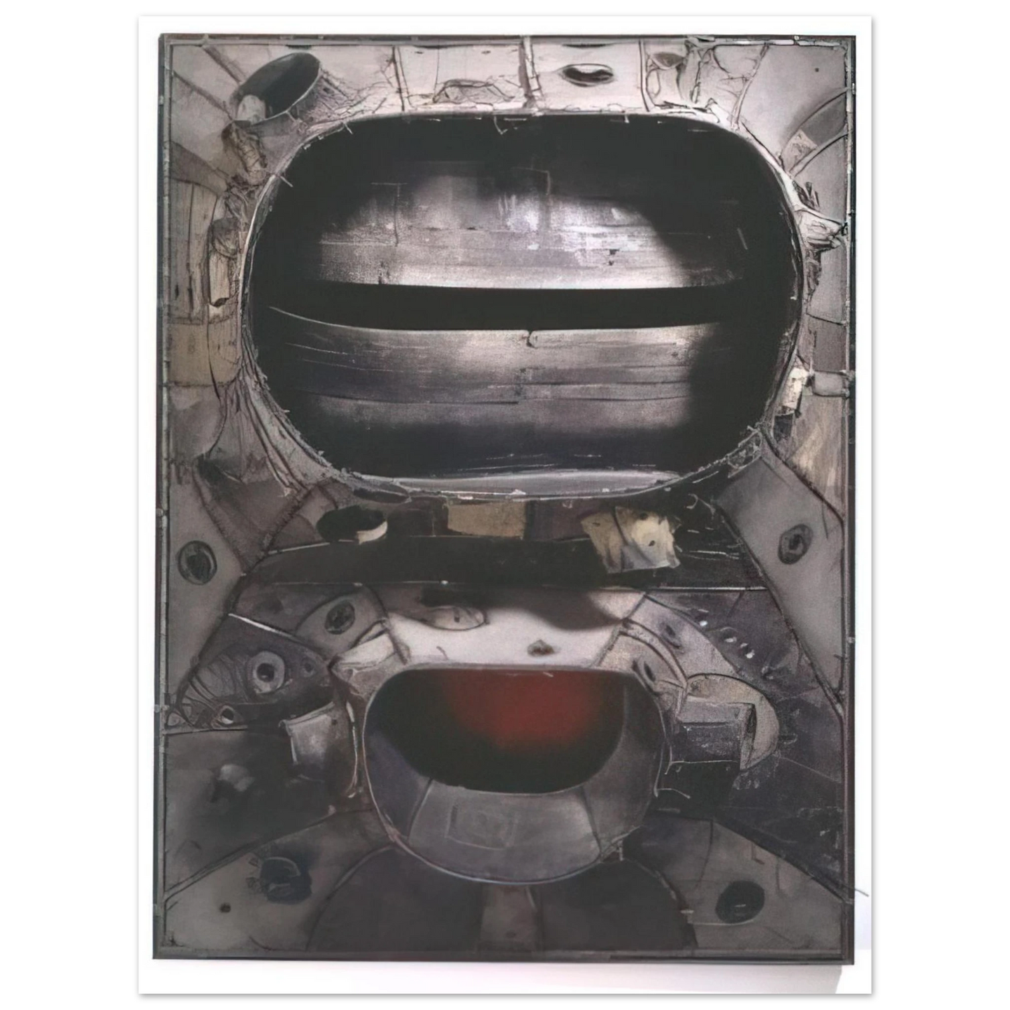 Lee Bontecou - UNTITLED 1961 75x100 cm / 30x40inches Fine Art Poster