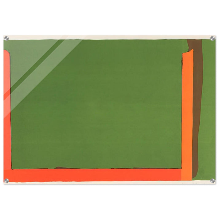 Untitled Litograph - Color Field Painting - John Hoyland Acrylic Print - 70x100 cm / 28x40″ inches