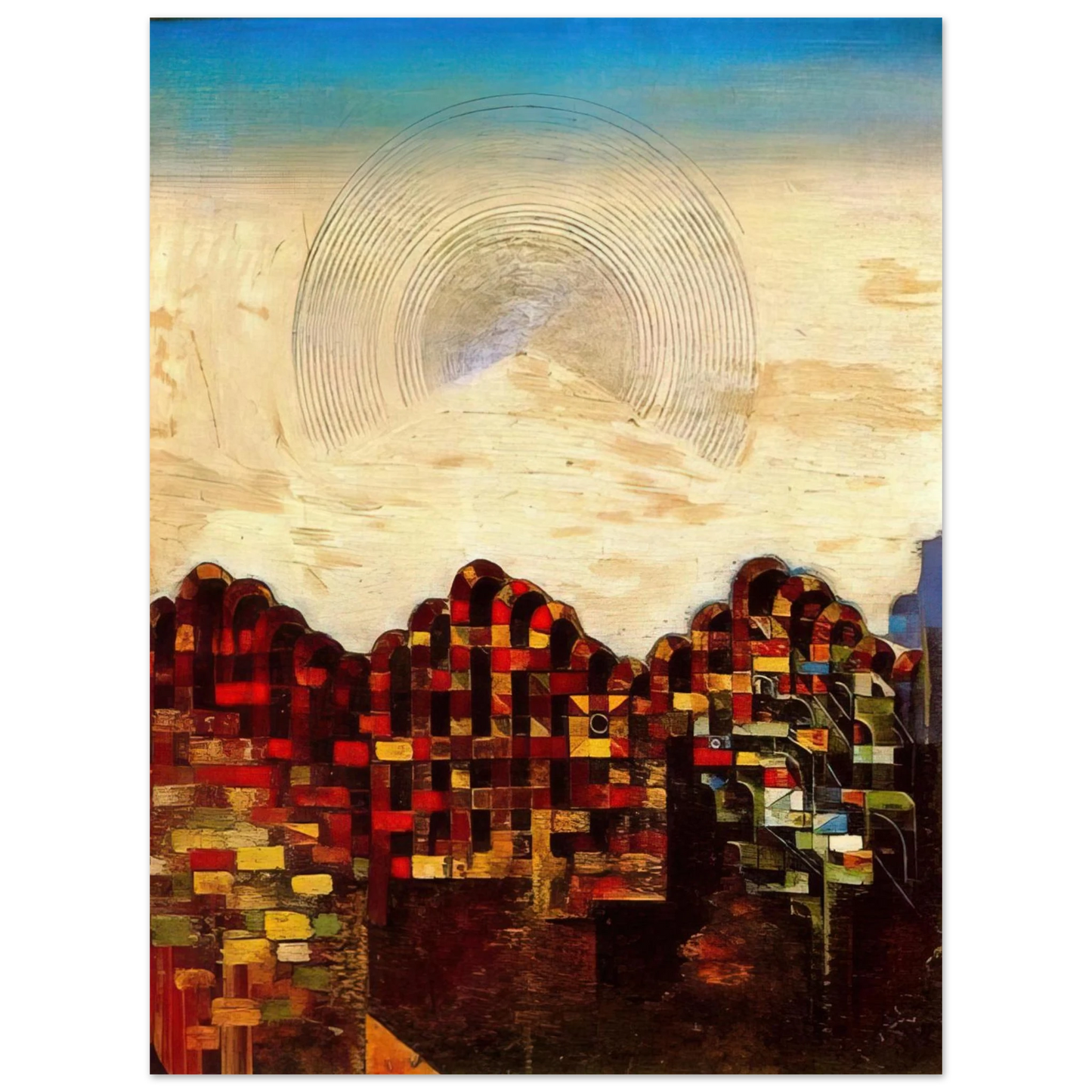 Max Ernst - Paris dream 75x100 cm / 30x40inches Fine Art Poster