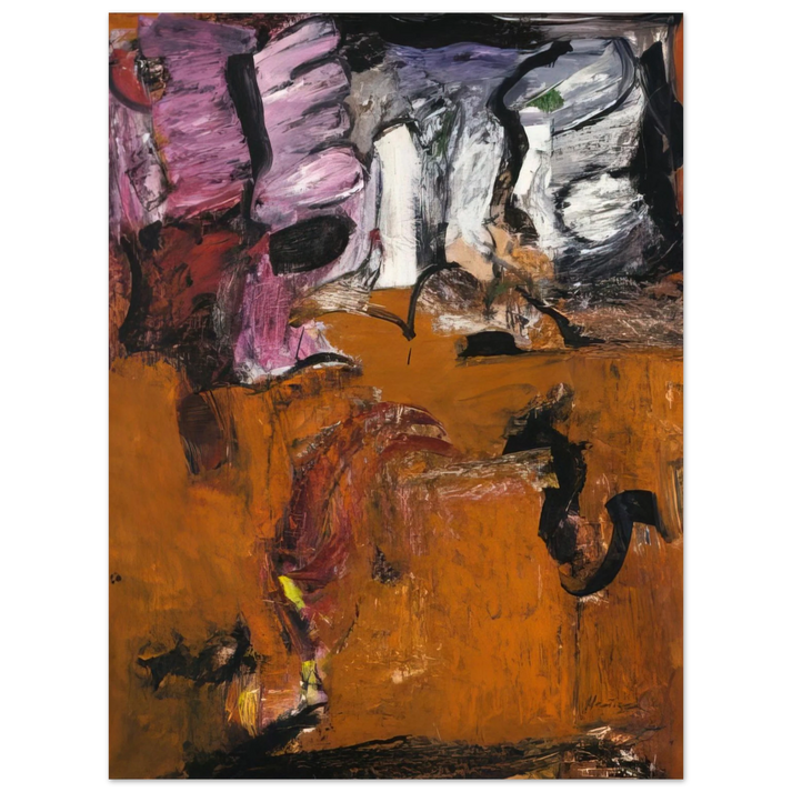 Grace Hartigan - Pallas Athena--Earth 75x100 cm / 30x40inches Fine Art Poster