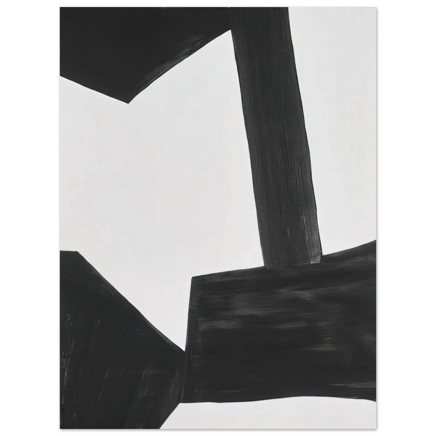 Doug Ohlson - Black and White Form - 1962 75x100 cm / 30x40inches Fine Art Poster