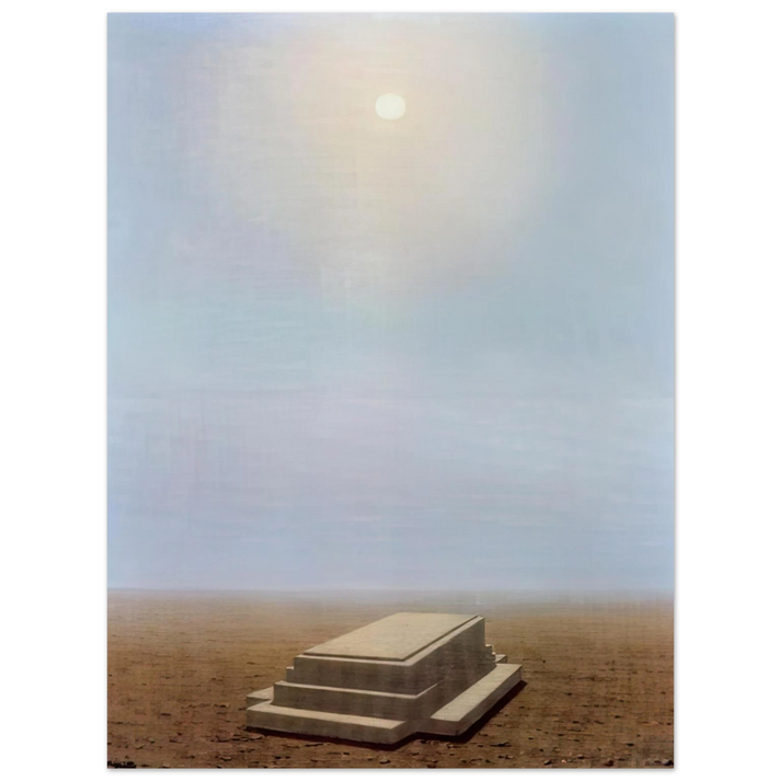Rene Magritte - THE BEYOND 1938 75x100 cm / 30x40inches Fine Art Poster