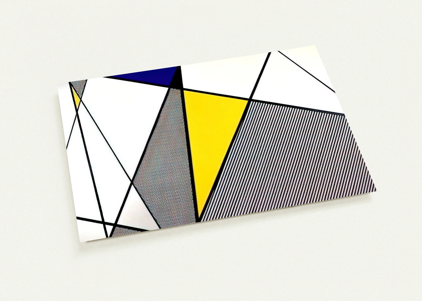 PERFECT PAINTING 1 1985 By Roy Lichtenstein Pack of 10 Post Cards | Roy Lichtenstein Post Cards | A6 (10.5 x 14.8 cm) - 4.1 x 5.8 inches