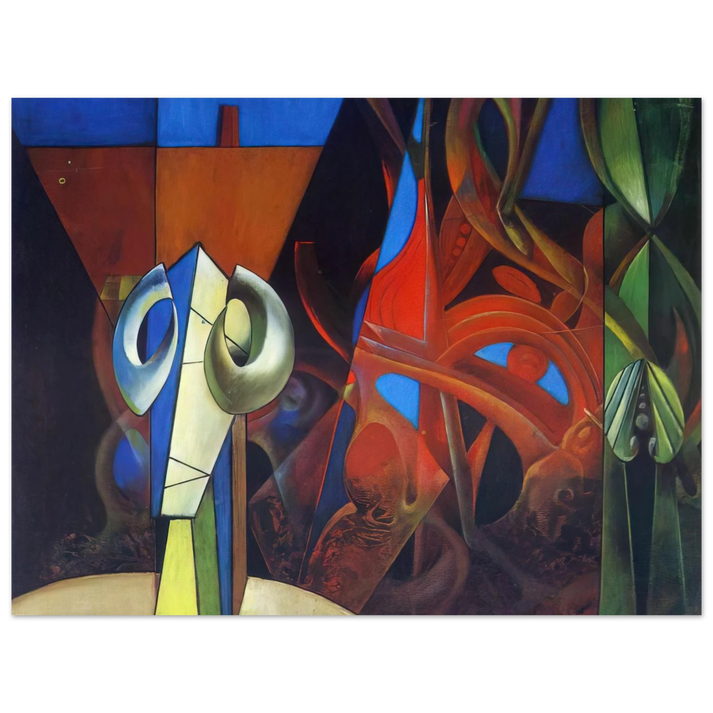 Max Ernst - Design in Nature 75x100 cm / 30x40inches Fine Art Poster