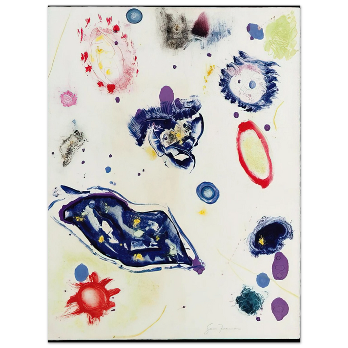 Sam Francis - Untitled #1 75x100 cm / 30x40inches Fine Art Poster