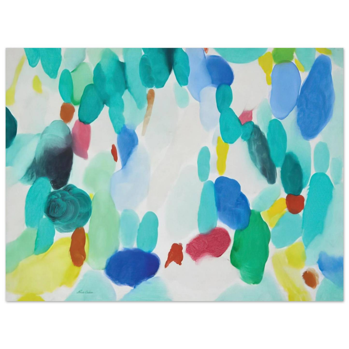 Alice Baber - Piper's Near 75x100 cm / 30x40inches Fine Art Poster