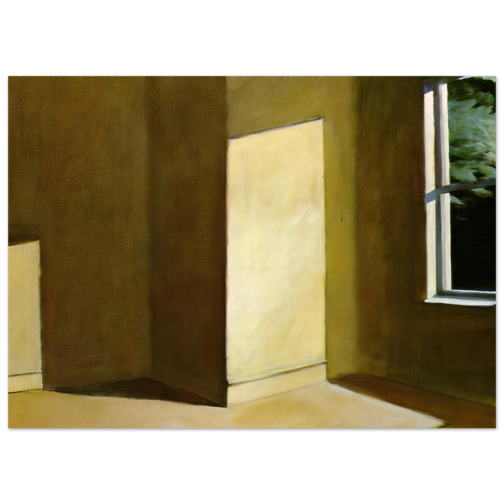 Edward Hopper - Sun in an Empty Room Fine Art Poster
