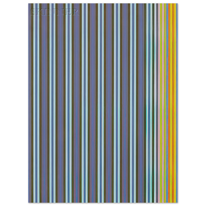 Gene Davis - Jack-in-the-Box - 1969 75x100 cm / 30x40inches Fine Art Poster