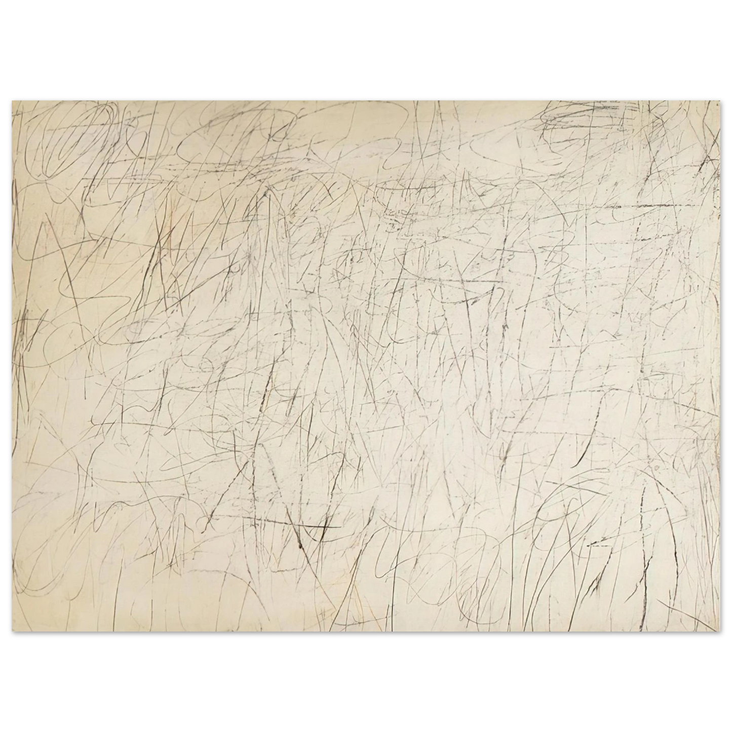 Cy Twombly - The Geeks 75x100 cm / 30x40inches Fine Art Poster