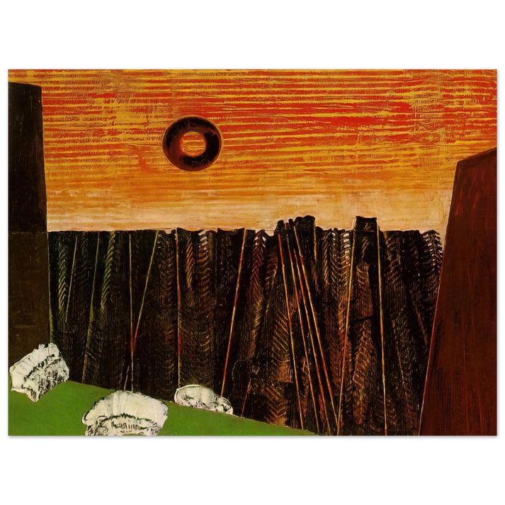 Max Ernst - Fishbone Forest 75x100 cm / 30x40inches Fine Art Poster
