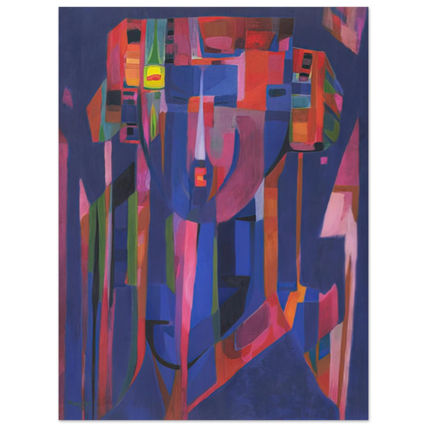 Alfred Manessier - Figure of Piety - 1945 75x100 cm / 30x40inches Fine Art Poster